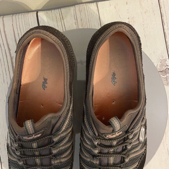 Skechers‎ Active Women's Dream Big Fashion Athletic Sneaker Charcoal/Gray Sz 9.5 - Picture 8 of 9